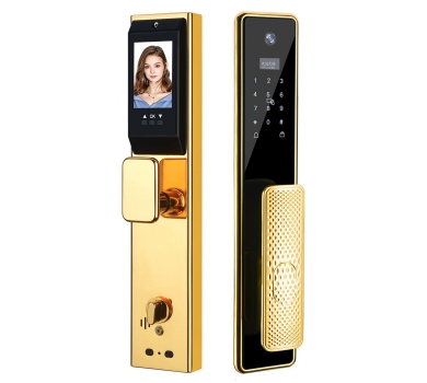 KHÓA CỬA VÂN TAY HUBERT HB CG99 CHUÔNG MÀN HÌNH, APP WIFI