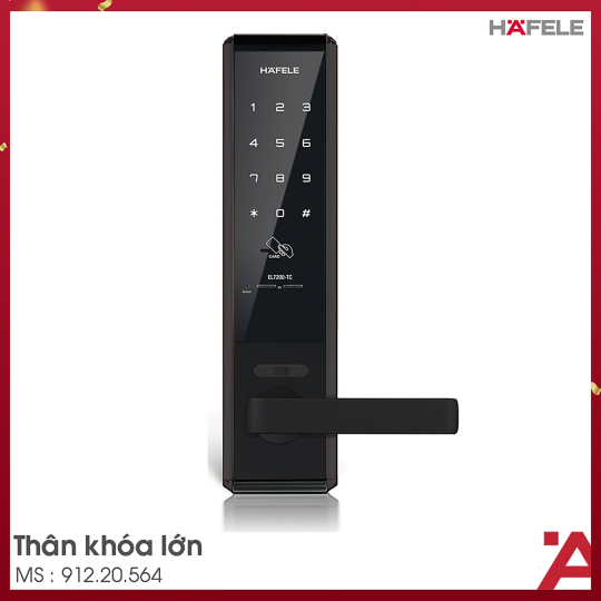 KHOÁ ĐIỆN TỬ THÂN LỚN HAFELE EL7200-TC 912.20.564