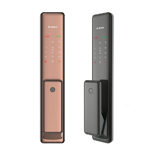 KHÓA VÂN TAY - BOSCH FU750 EU - MÀU ĐỒNG / MÀU XÁM