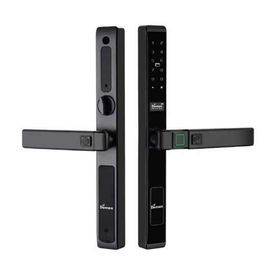 KHÓA THÔNG MINH CỬA NHÔM, SẮT, INOX DEMAX SL688 BL - APP WIFI