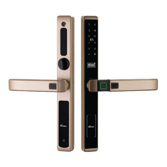 KHÓA THÔNG MINH CỬA NHÔM, SẮT, INOX DEMAX SL688 CG - APP WIFI