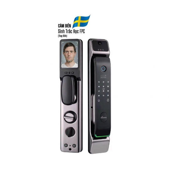 KHOÁ THÔNG MINH NHẬN DIỆN KHUÔN MẶT FACE ID DEMAX SL928 DG